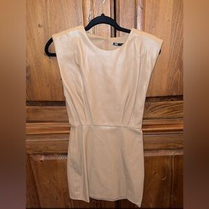 Zara Tan Mini Dress